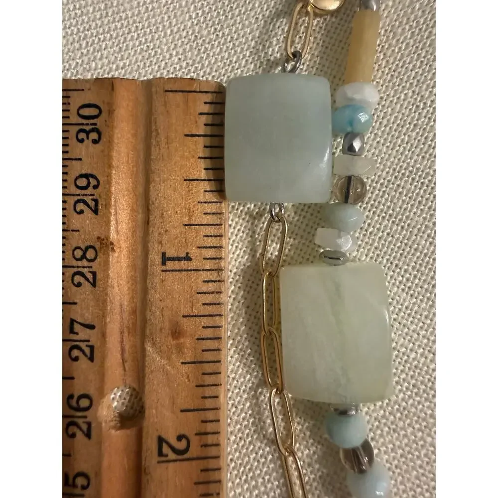 J. Jill Genuine Stone Necklace NWT Semi Precious Gemstone Boho